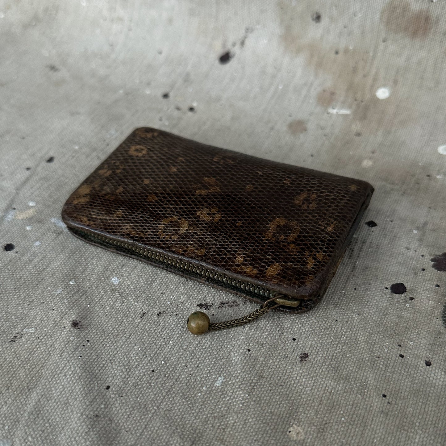 1930’s snakeskin wallet
