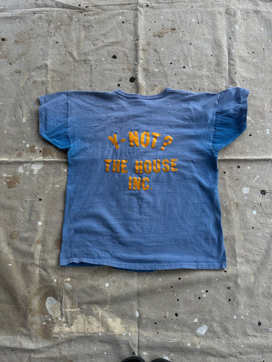 1960’s faded blue cotton tee