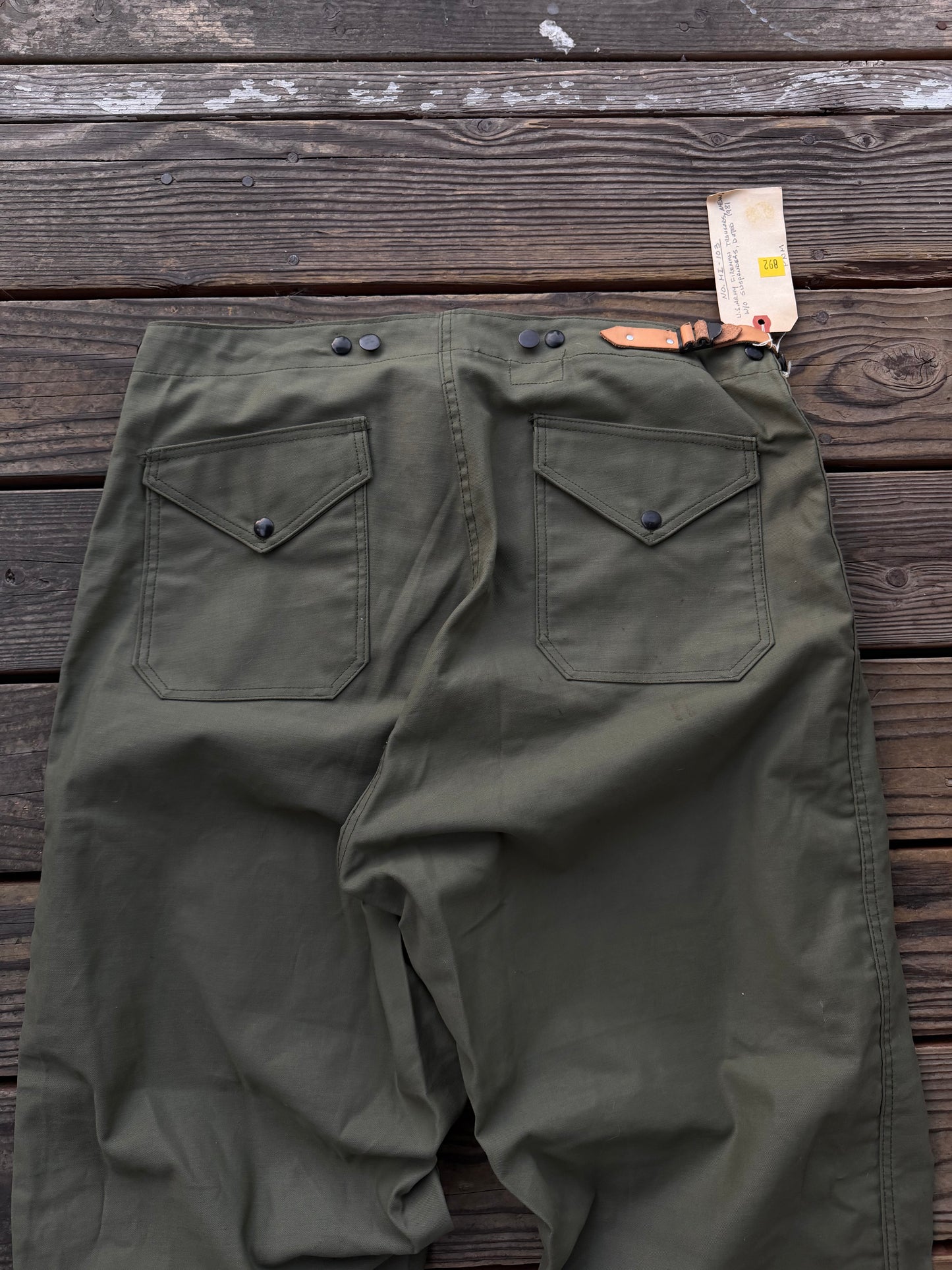 Deadstock 80’s military fireman’s pants
