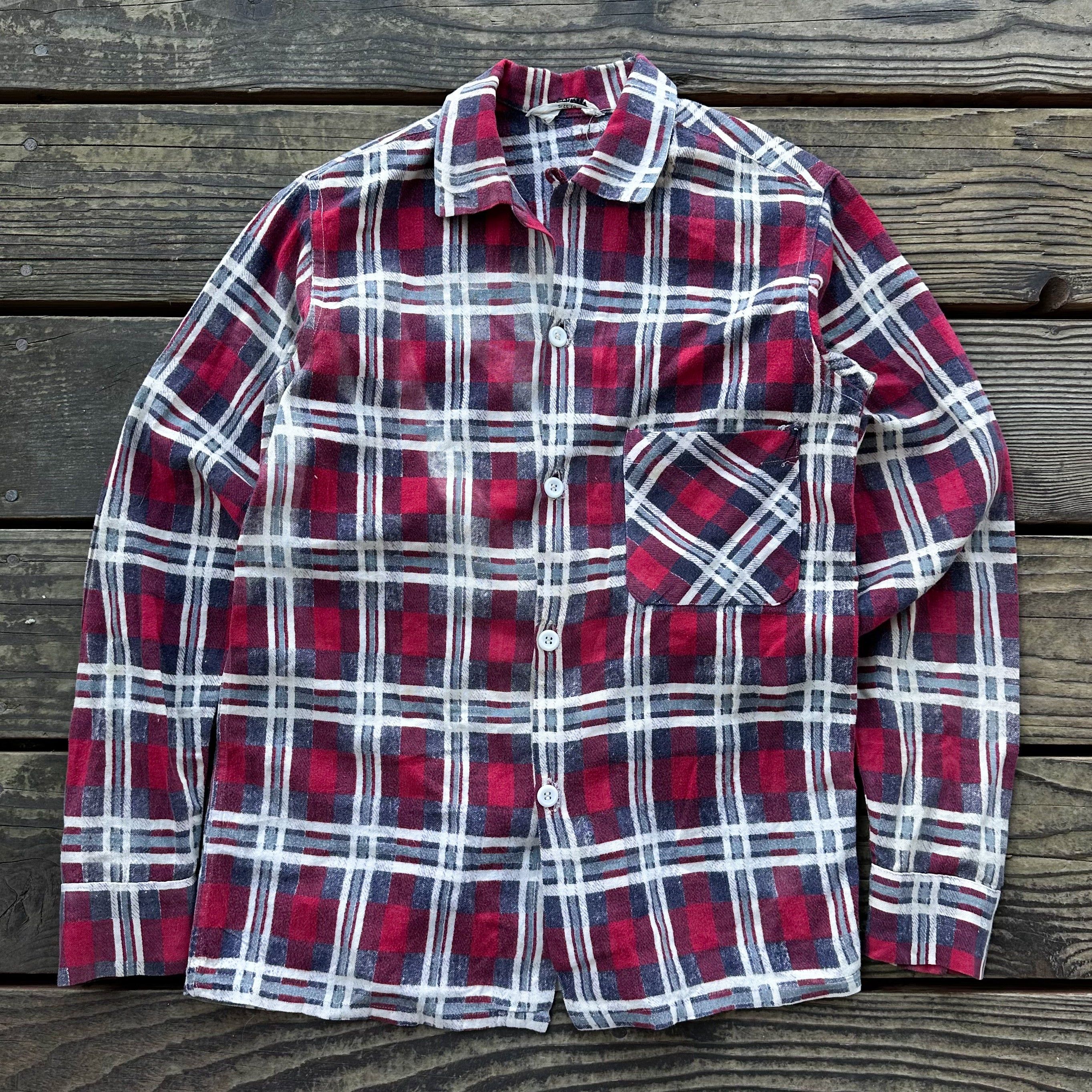 1950's cotton flannel shirt – Arachnid Vintage