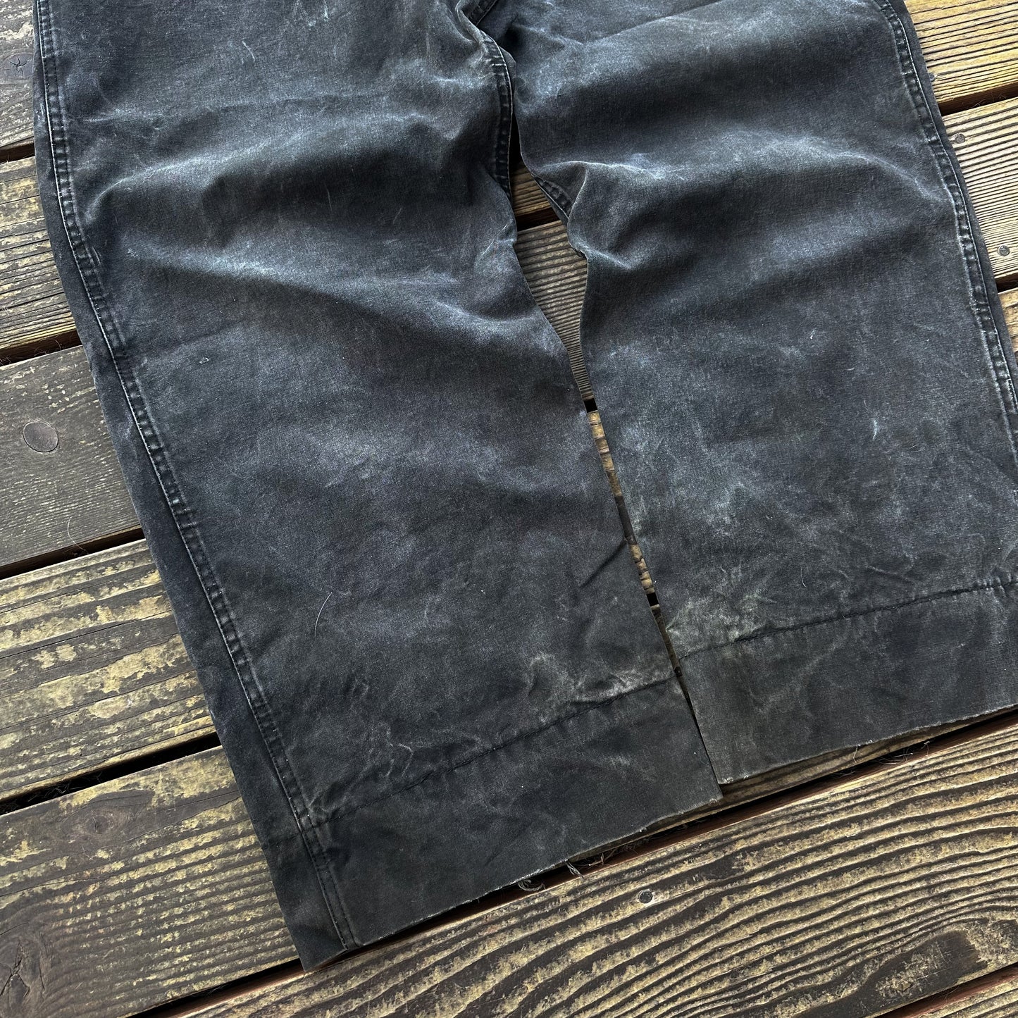1950’s black fireman’s turnout pants