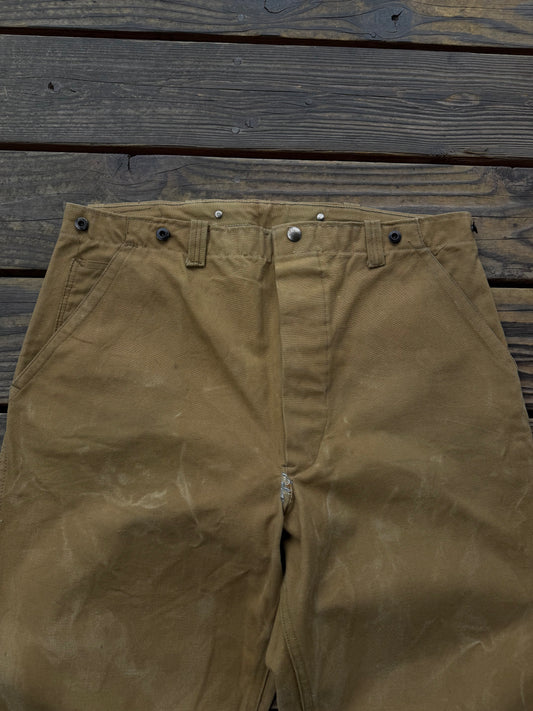 1940’s Hirsch Weis canvas logging pants
