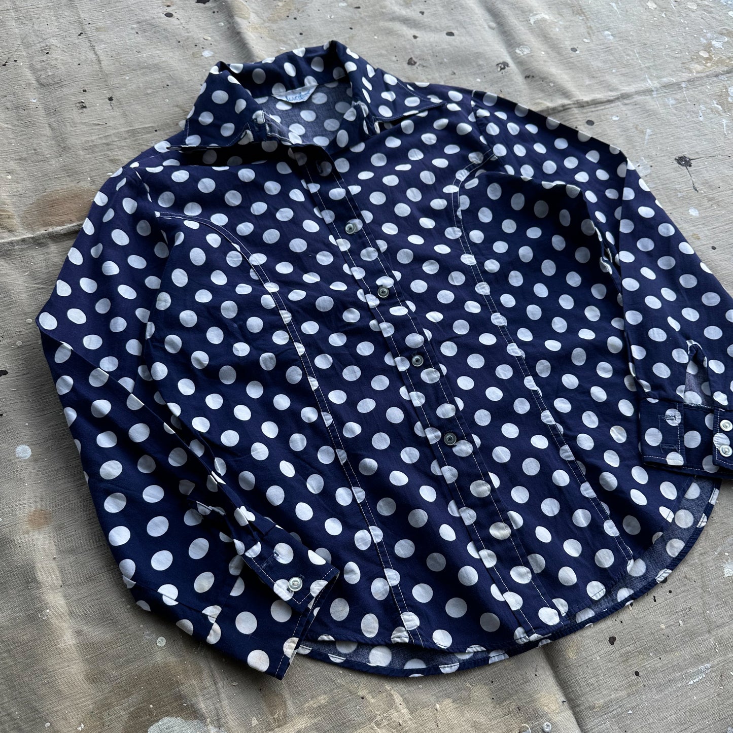 1960’s polka dot shirt