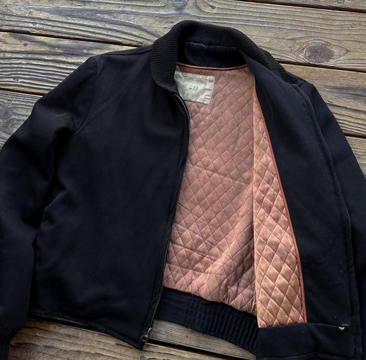 1950’s black work jacket