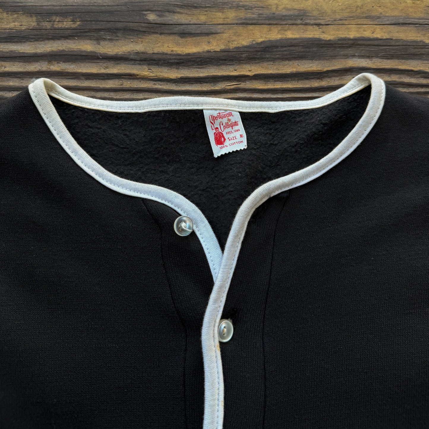 1960’s Henley sweatshirt jersey
