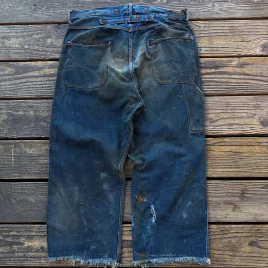 1940’s Super Big Mac buckle back jeans