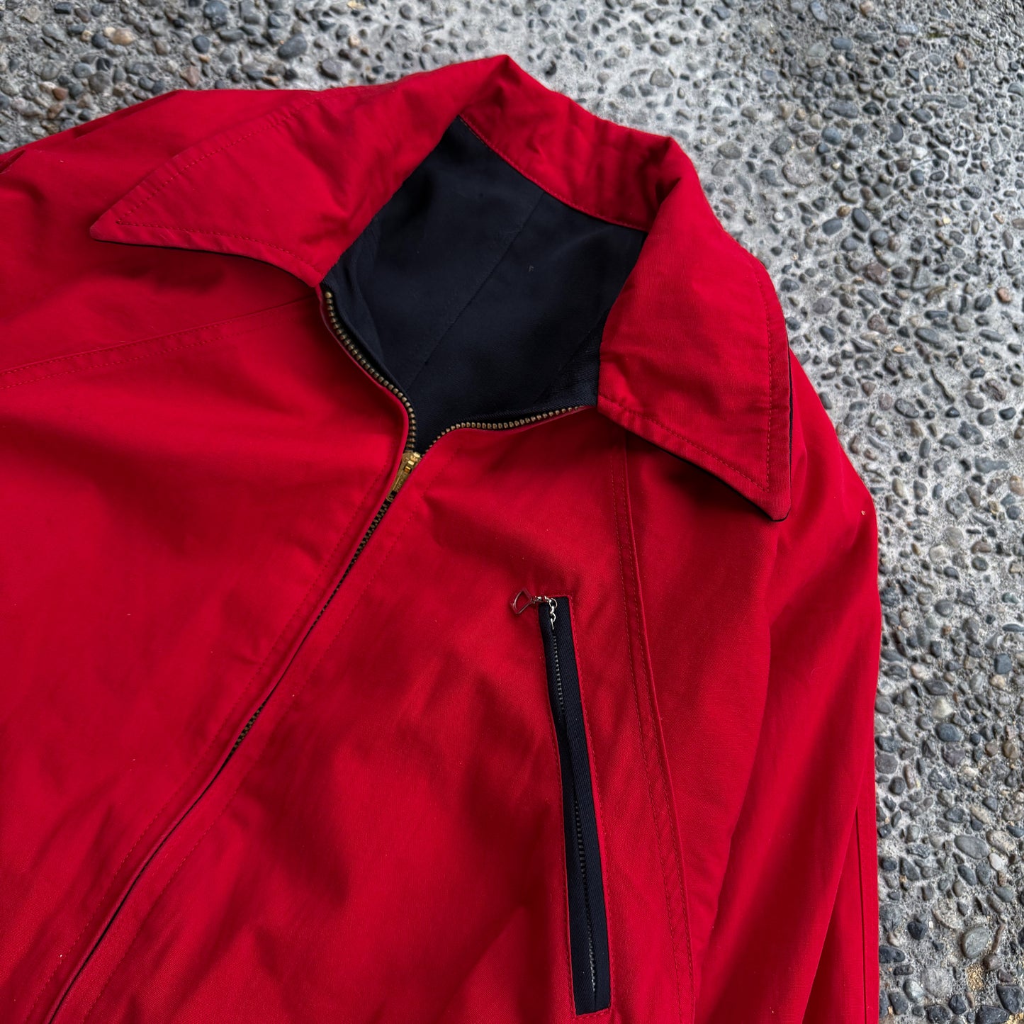 1950’s black and red reversible jacket