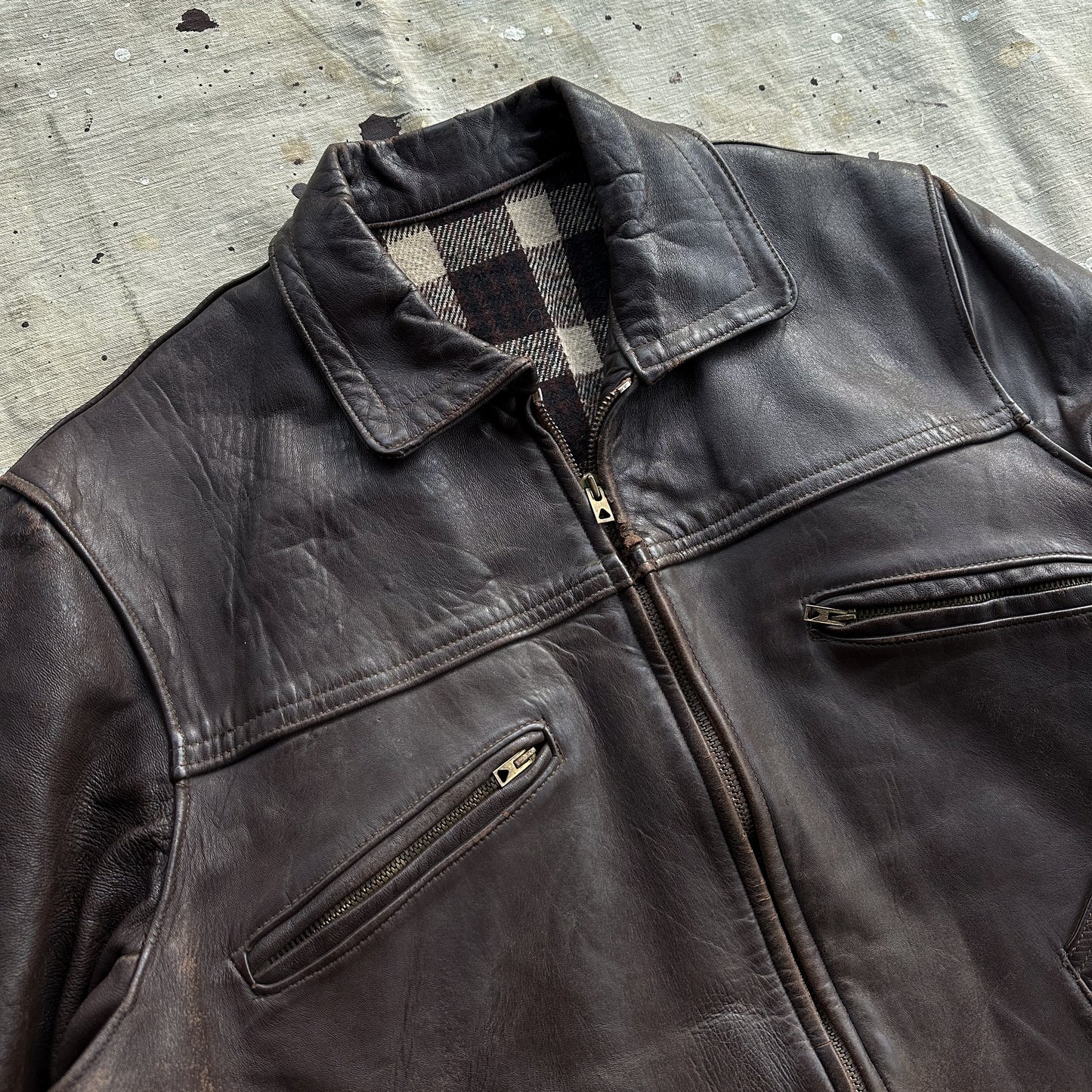 1950’s French leather jacket