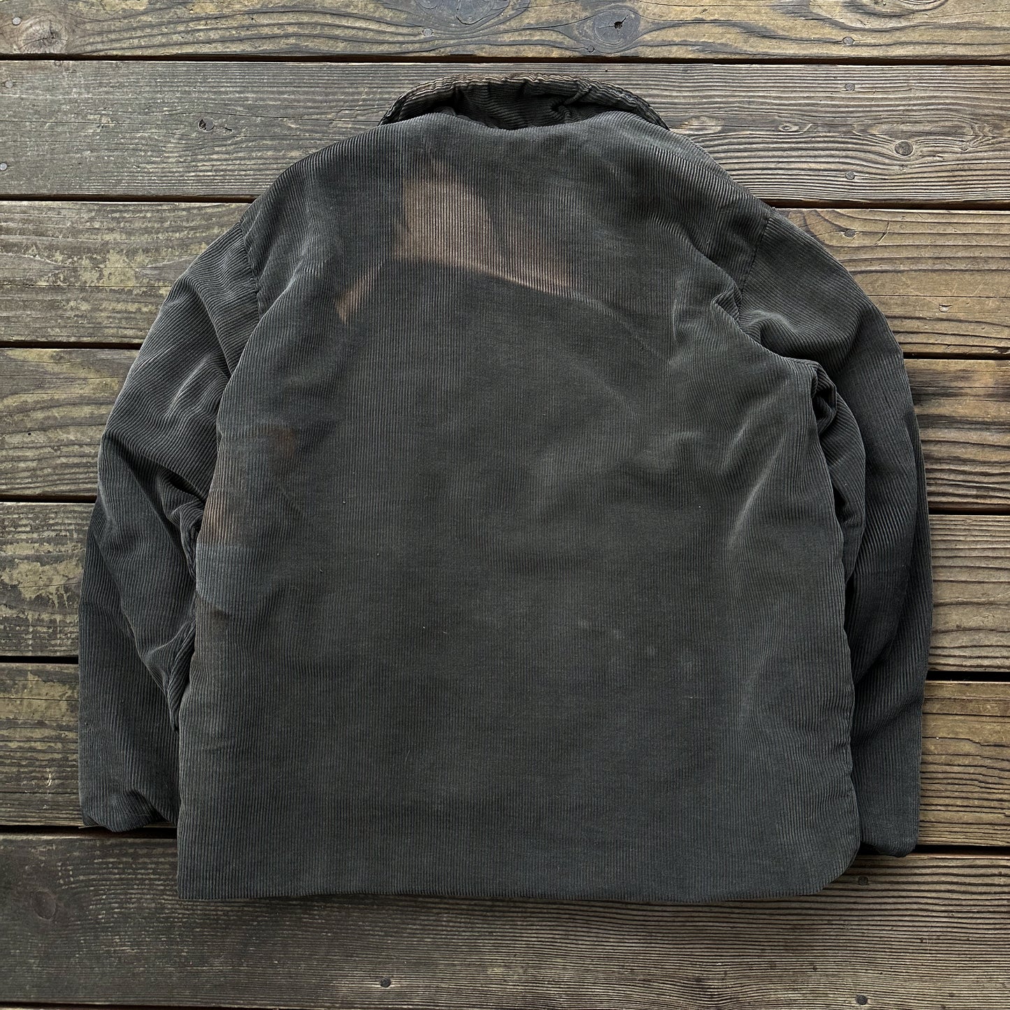 1960’s sun faded dark grey cord jacket