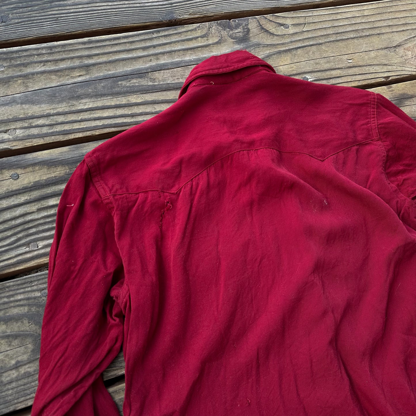 1950’s gabardine western shirt