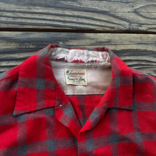1950’s wool rayon blend shirt