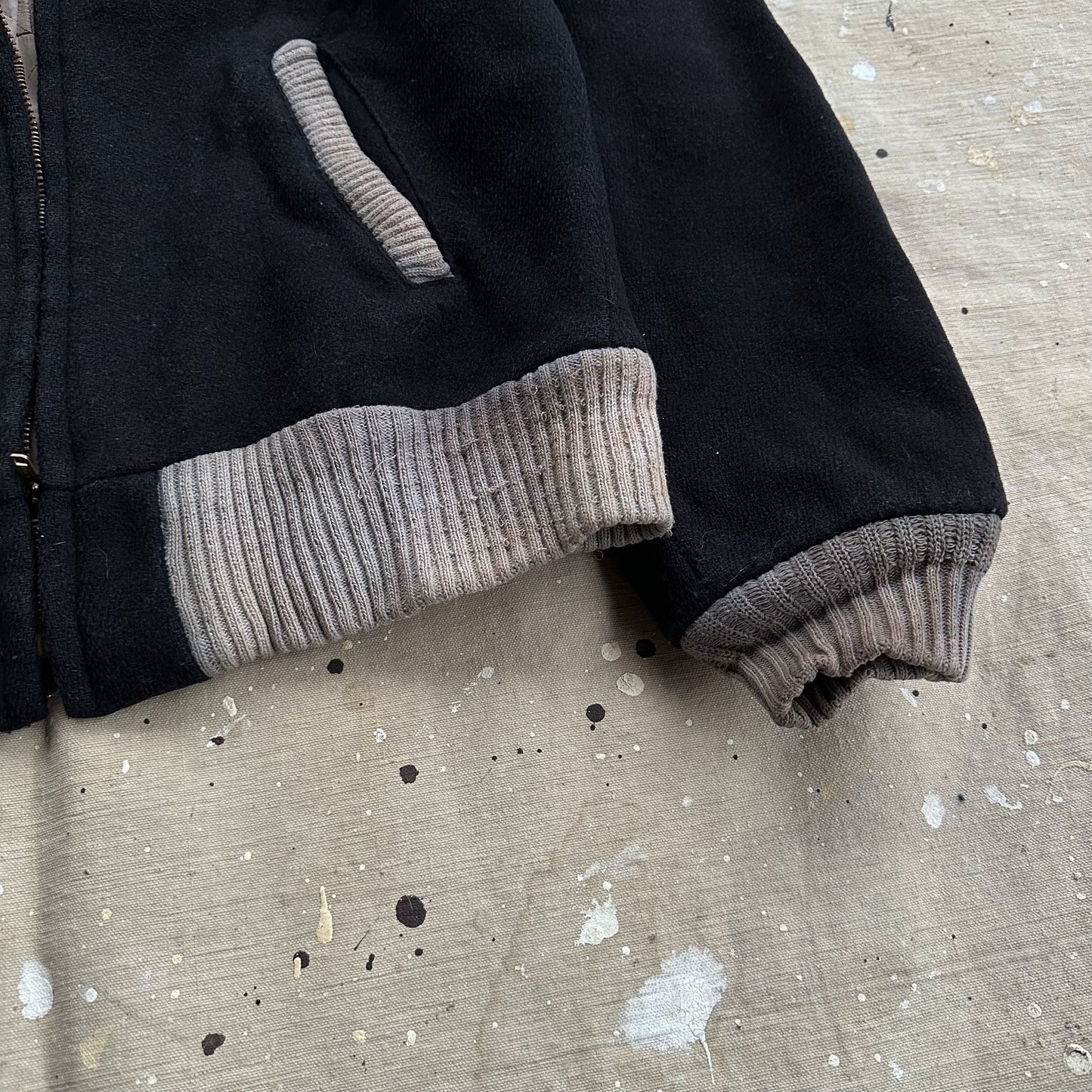 1960’s black wool jacket
