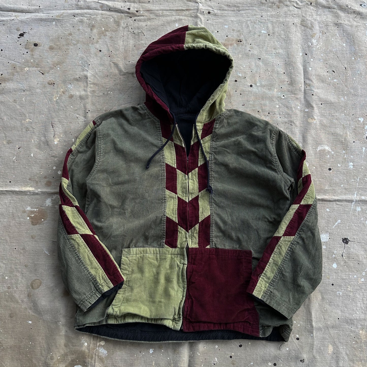 1970’s/80’s 3 tone corduroy jacket