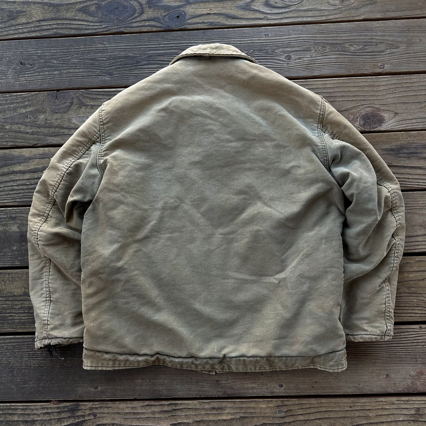 Faded green 1950’s work jacket