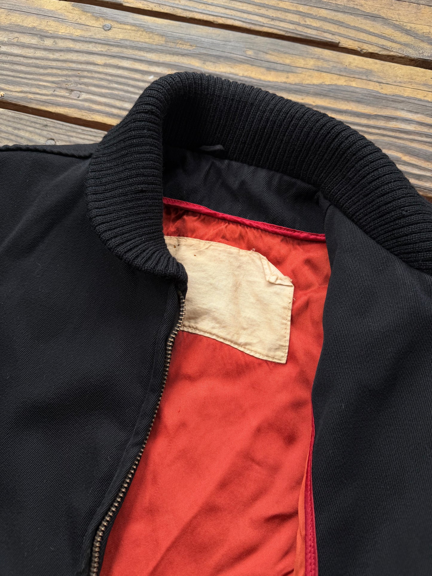 1950’s black work jacket