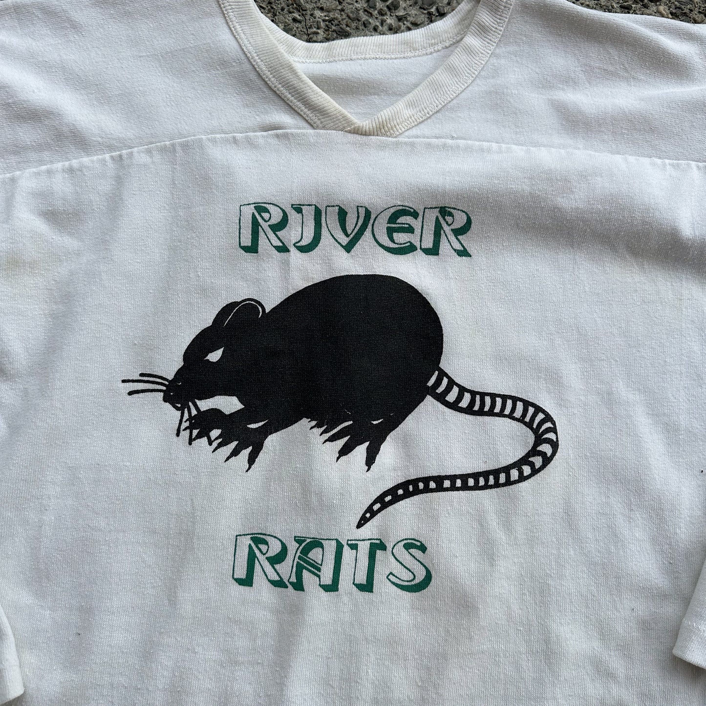 1970’s river rats baseball tee
