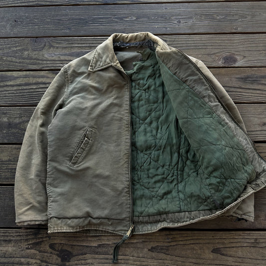 Faded green 1950’s work jacket
