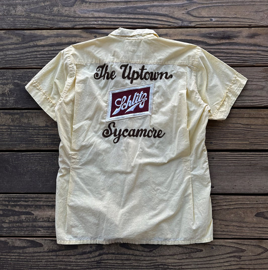 1950’s shlitz chainstitched bowling shirt