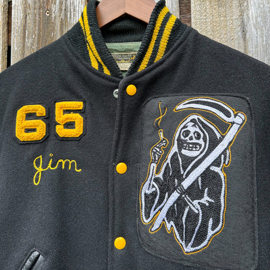 1960’s custom chainstitch varsity jacket