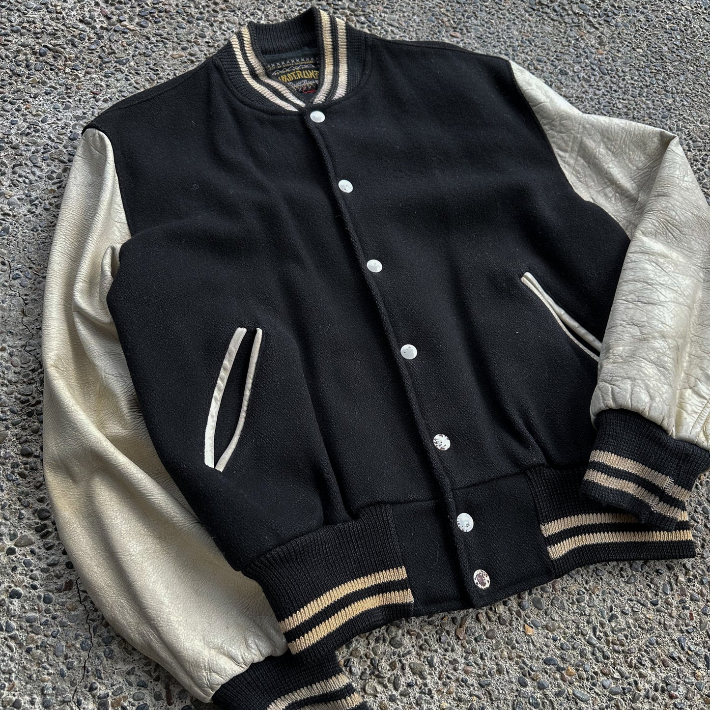 1950’s black and white varsity