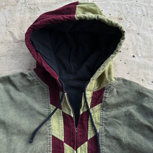 1970’s/80’s 3 tone corduroy jacket