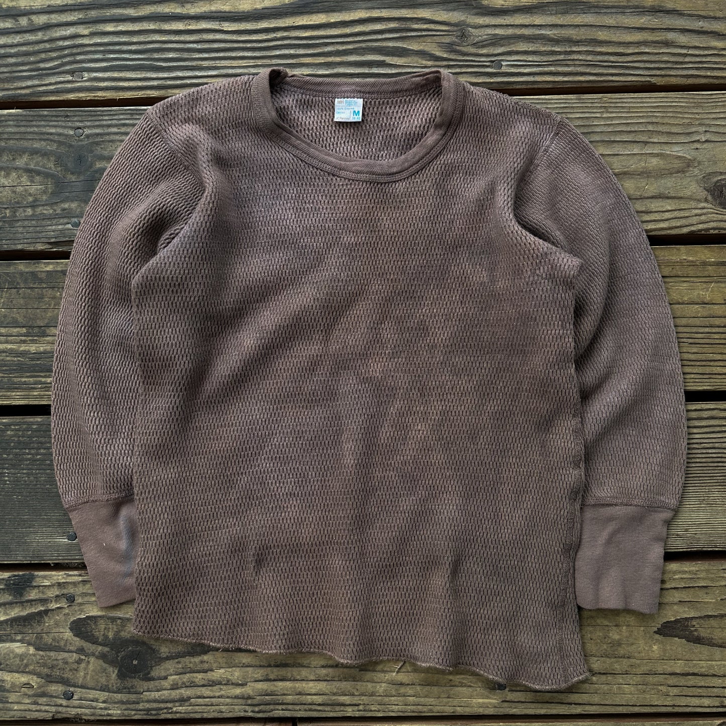 1970’s overdyed thermal shirt