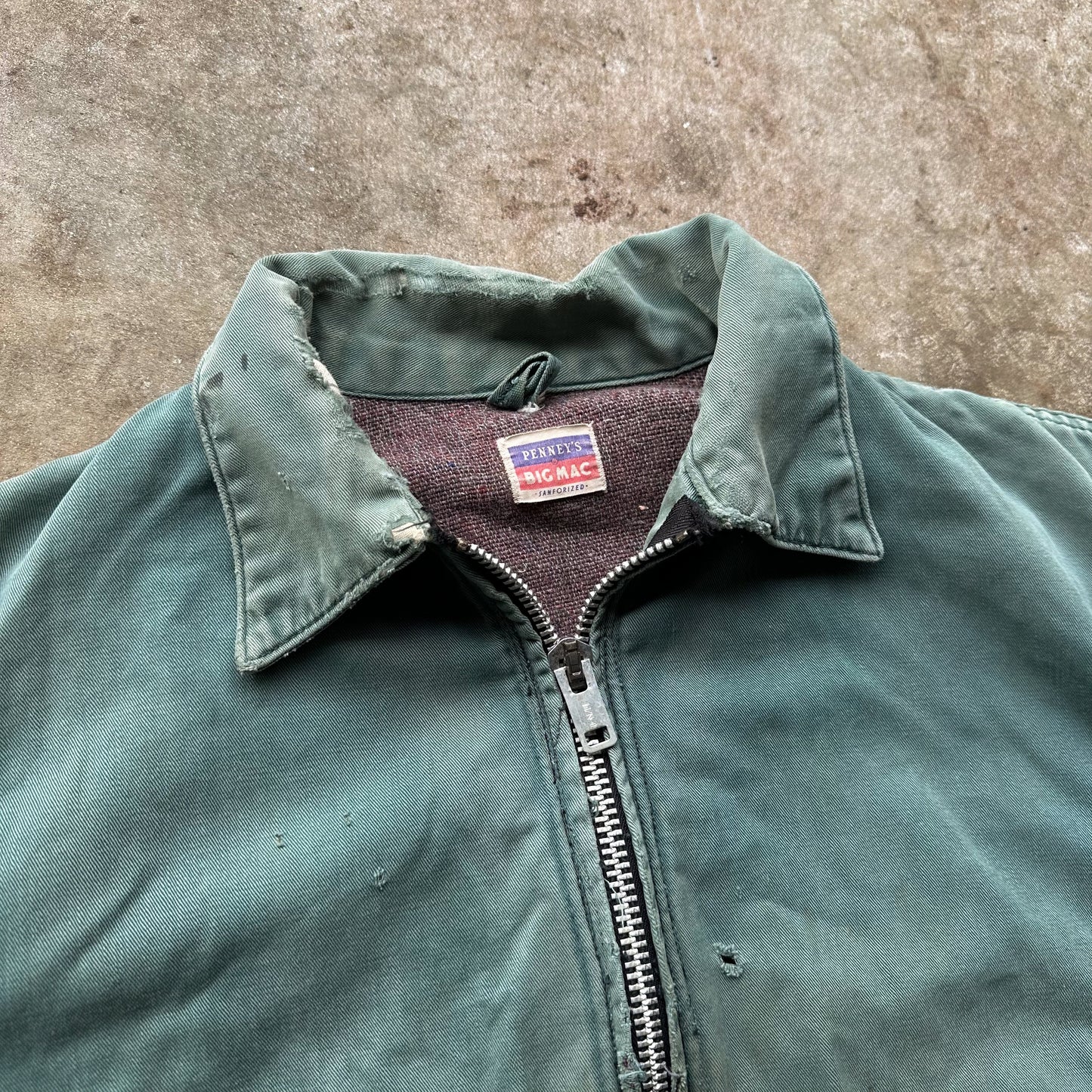 1950’s Big Mac distressed work jacket