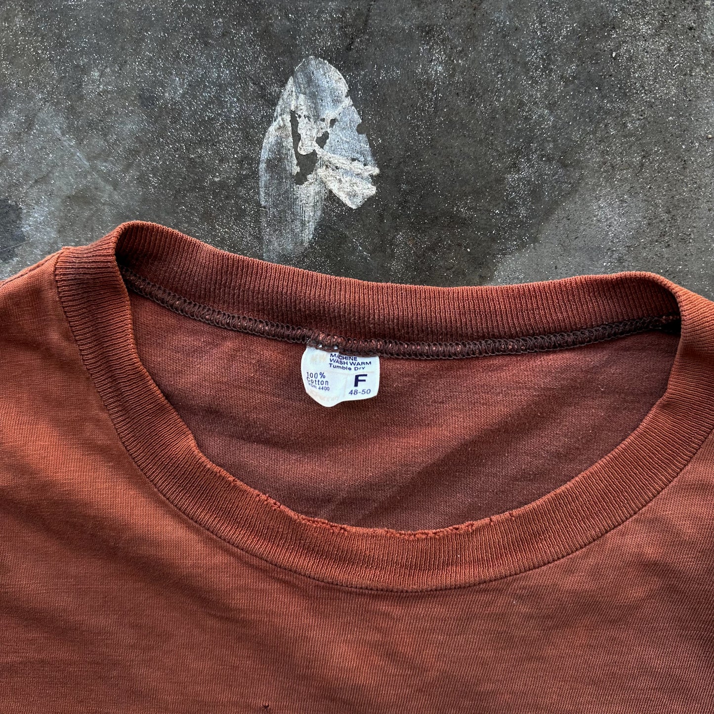 1970’s faded pocket cotton tee