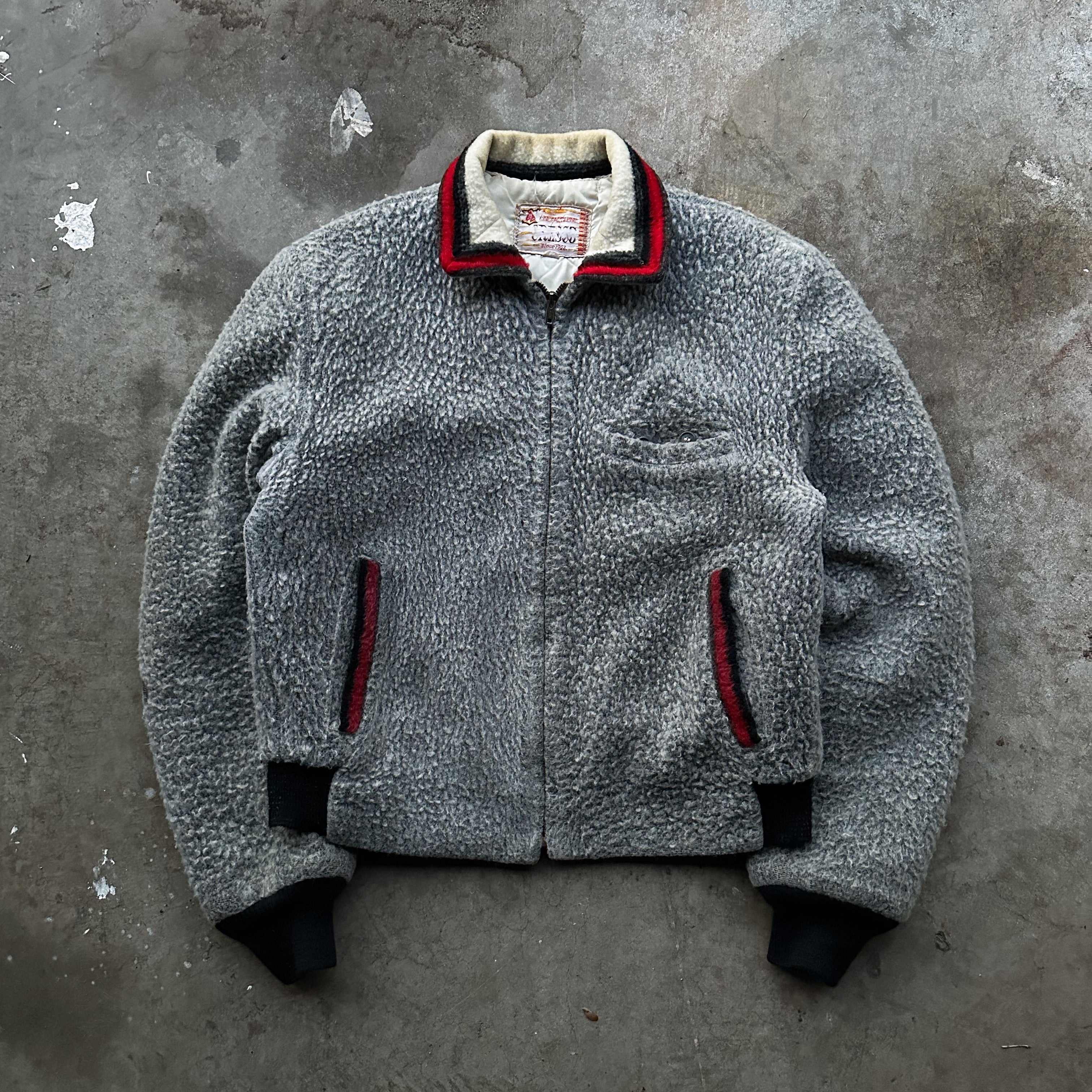1960’s fuzzy Ricky jacket – Arachnid Vintage