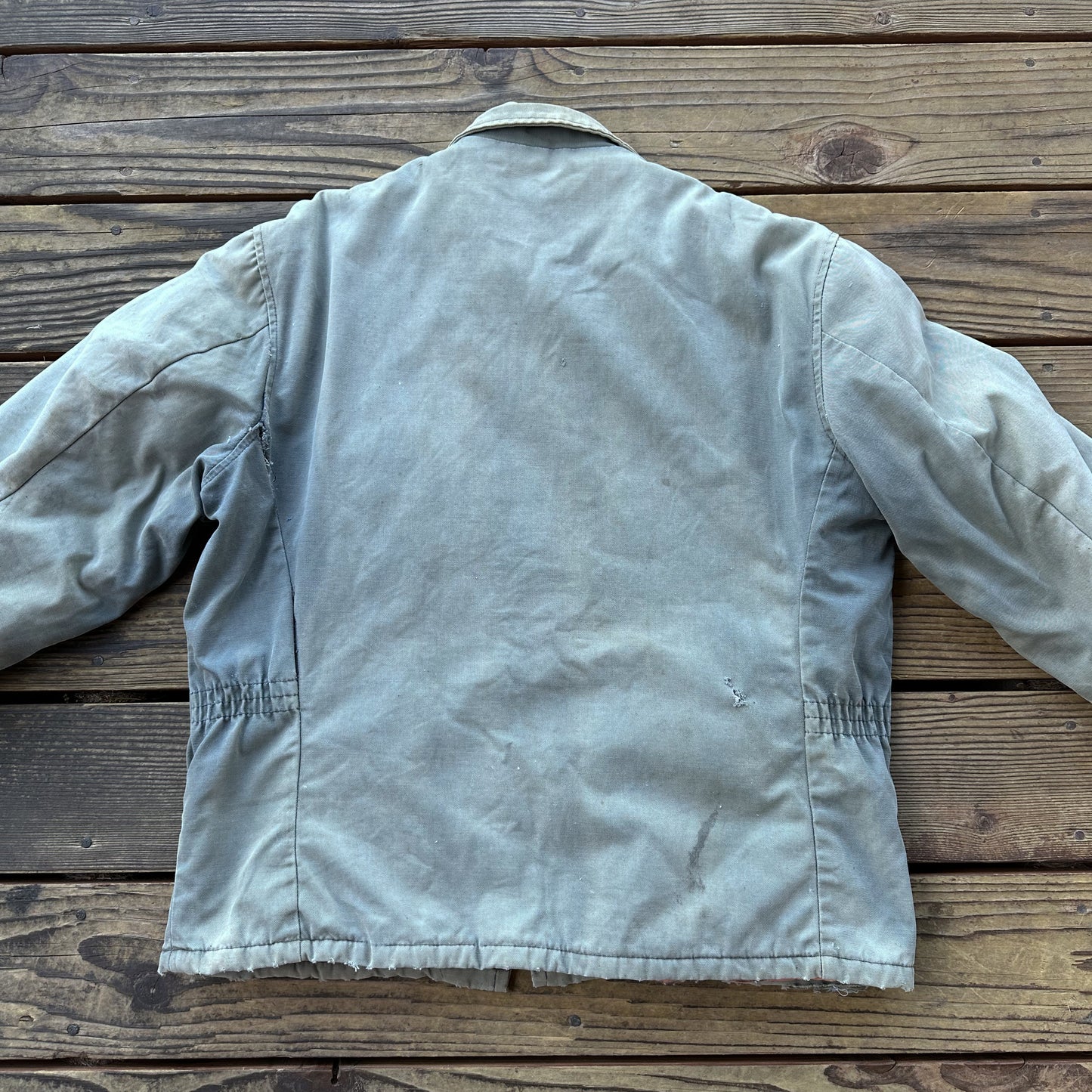 Heavily faded 1960’s Oshkosh jacket