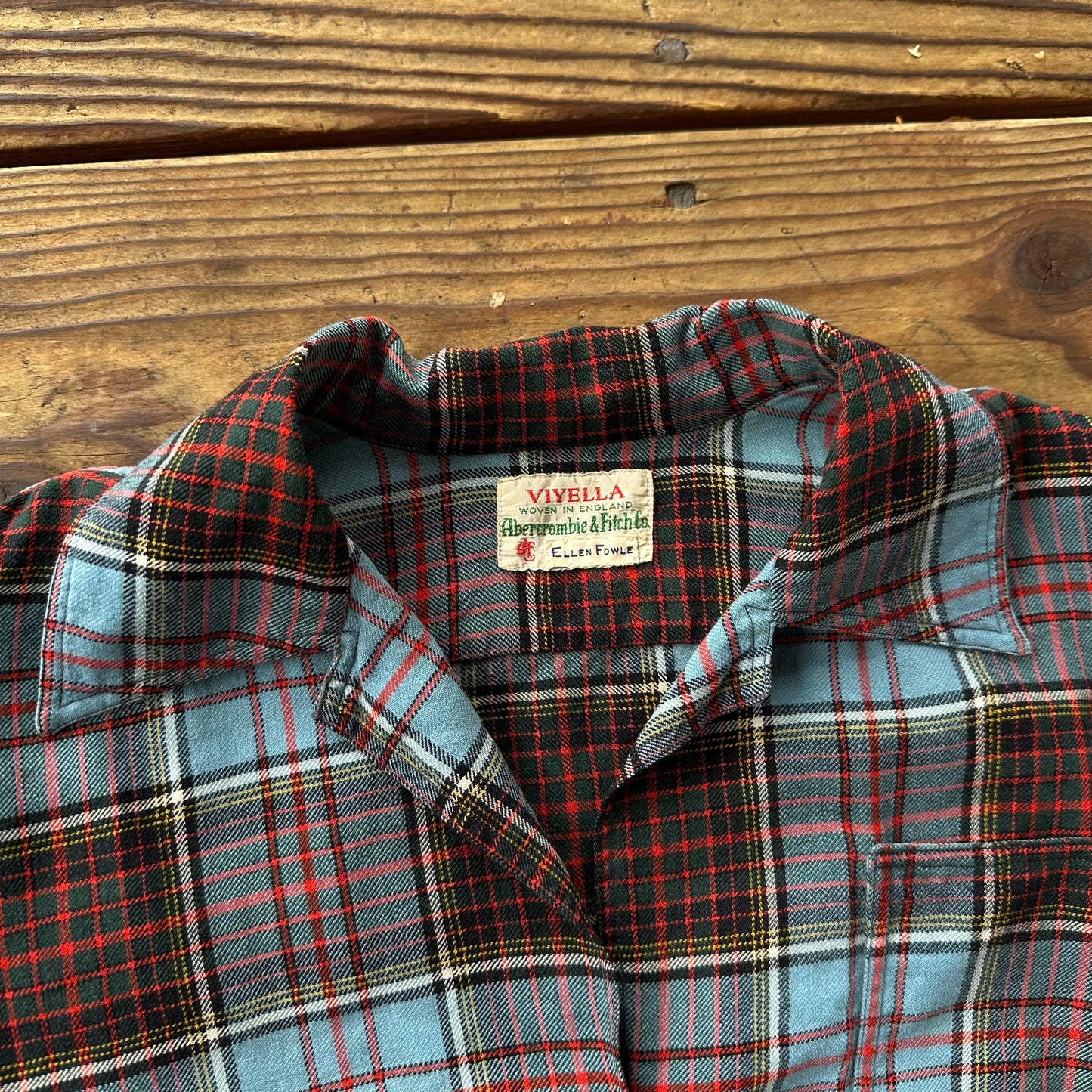 1950’s/60’s Abercrombie and fitch ladies viyella flannel