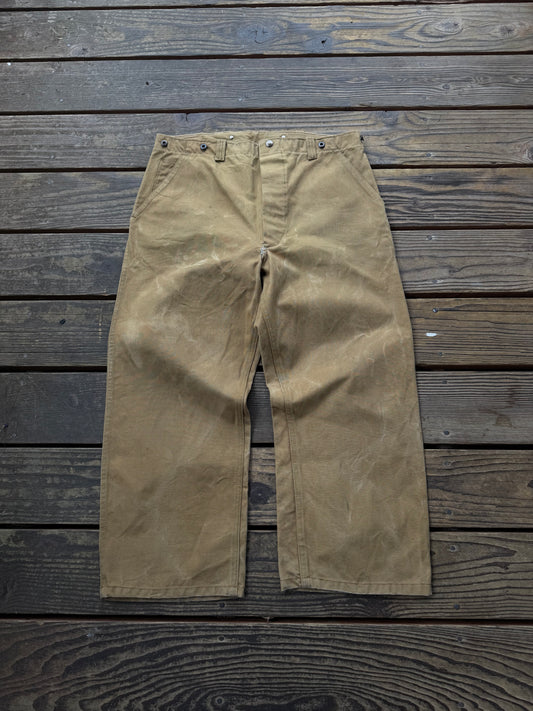1940’s Hirsch Weis canvas logging pants