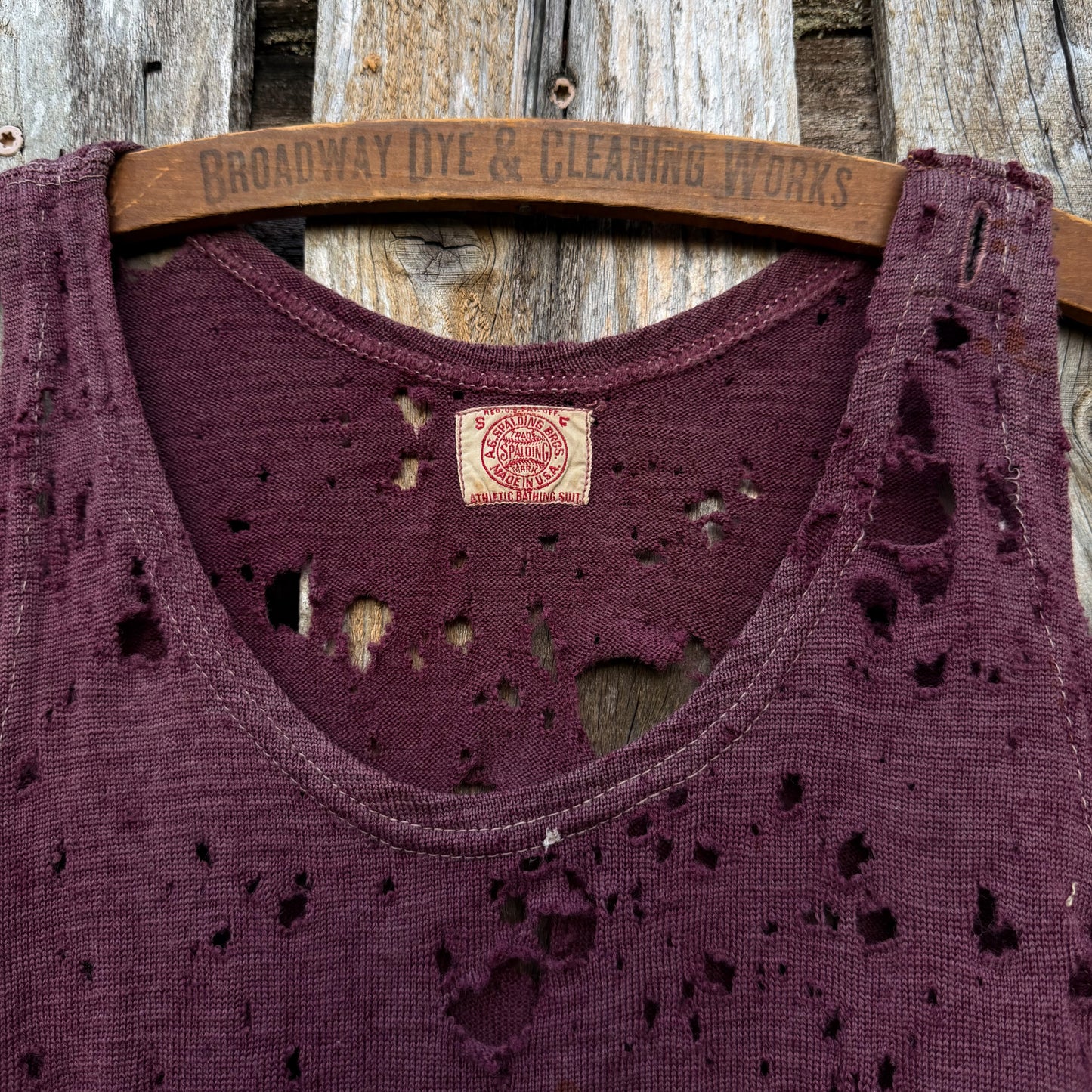 1920’s/30’s Spalding tank top