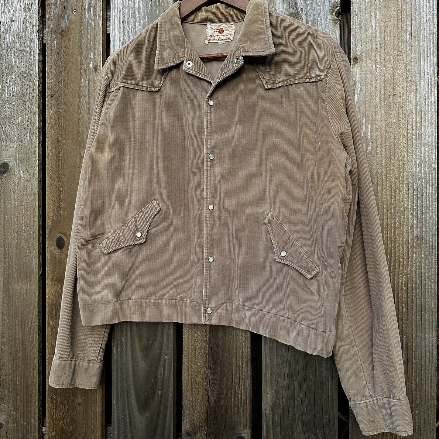 1950’s western style corduroy jacket