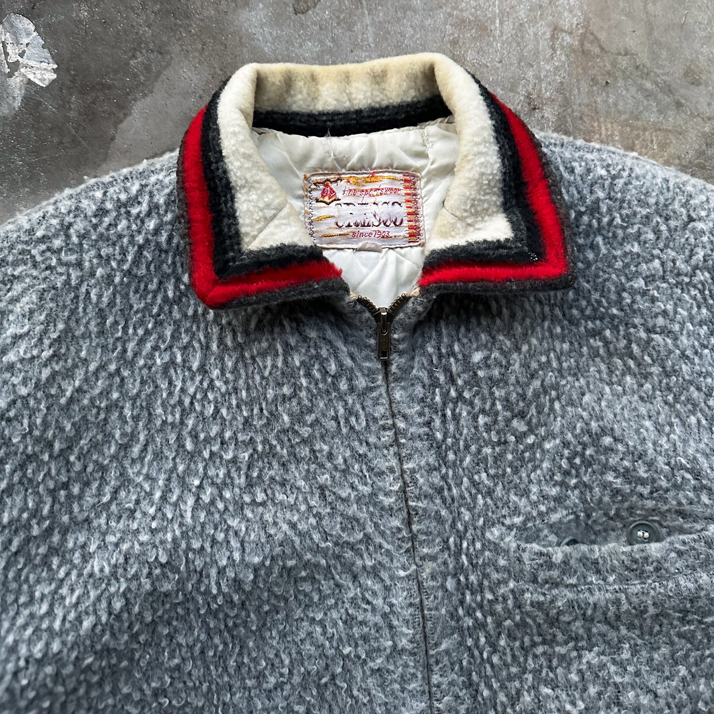 1960’s fuzzy Ricky jacket