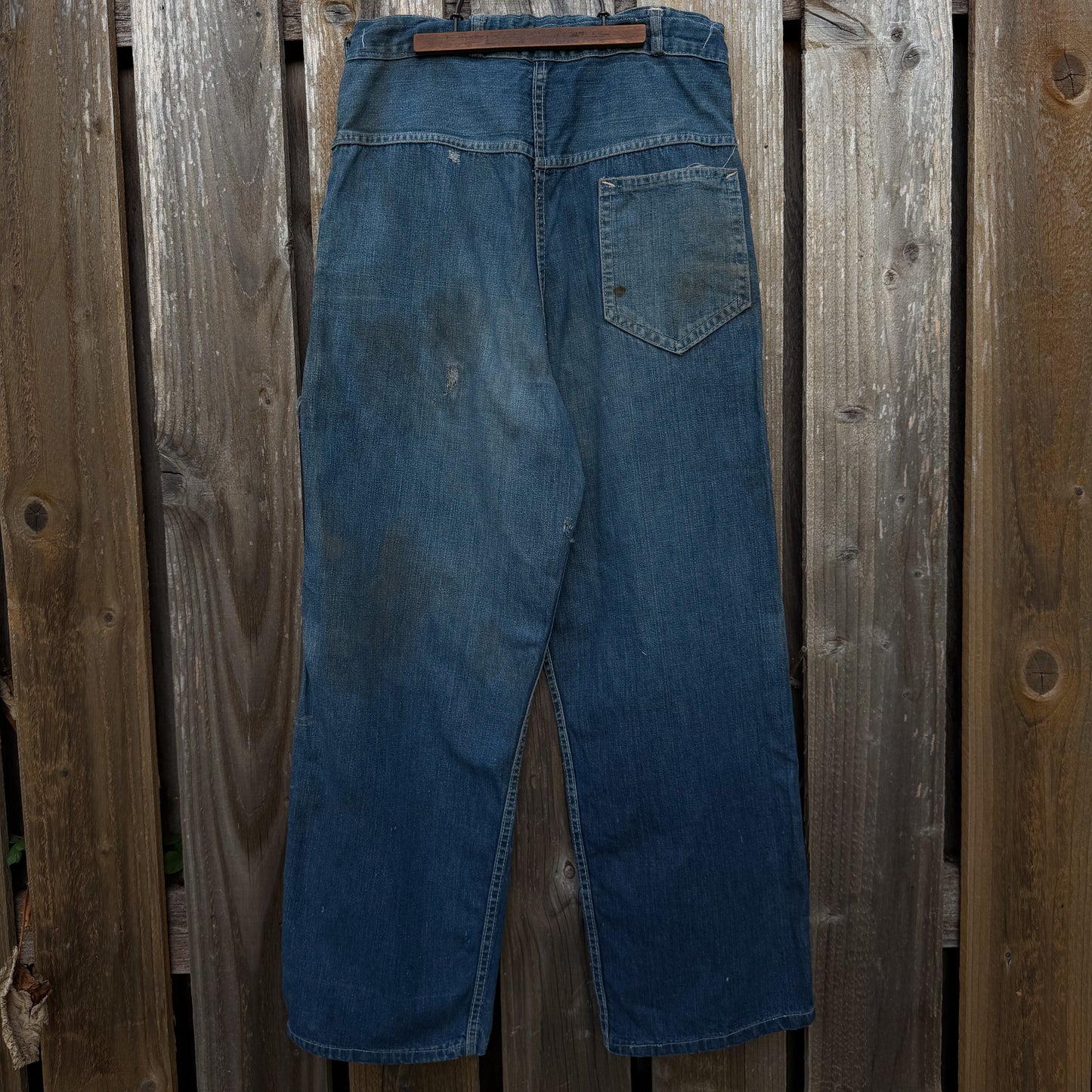 1940’s side zip jeans