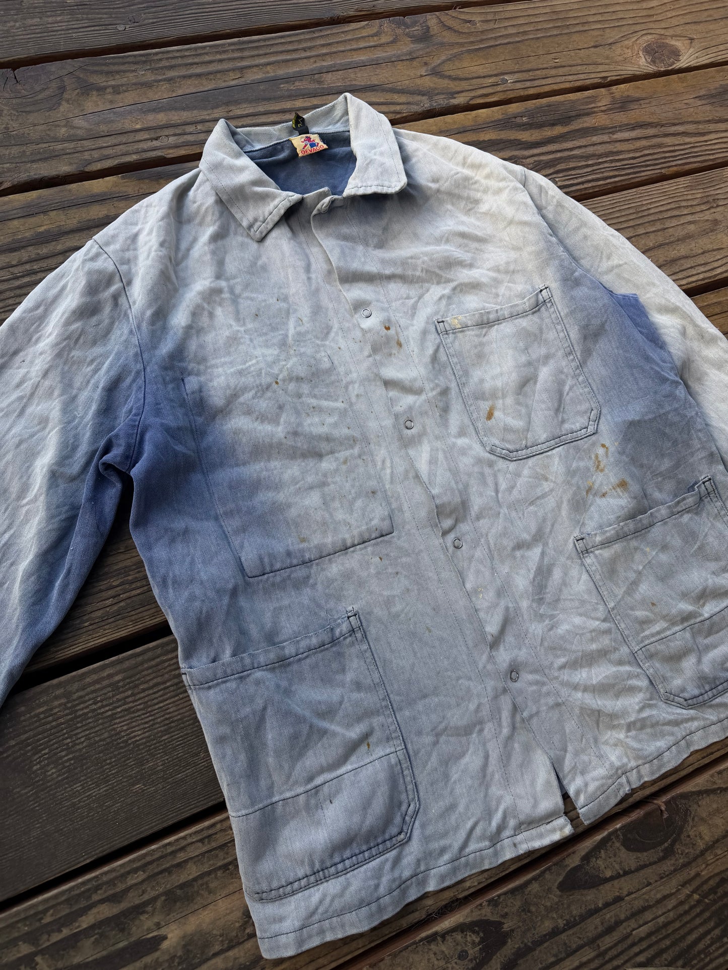 Faded 1960’s French chore jacket