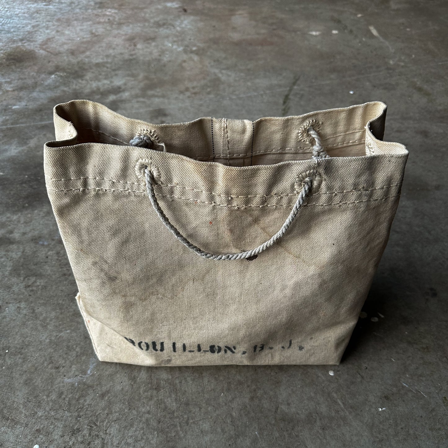 1940’s handmade tote bag