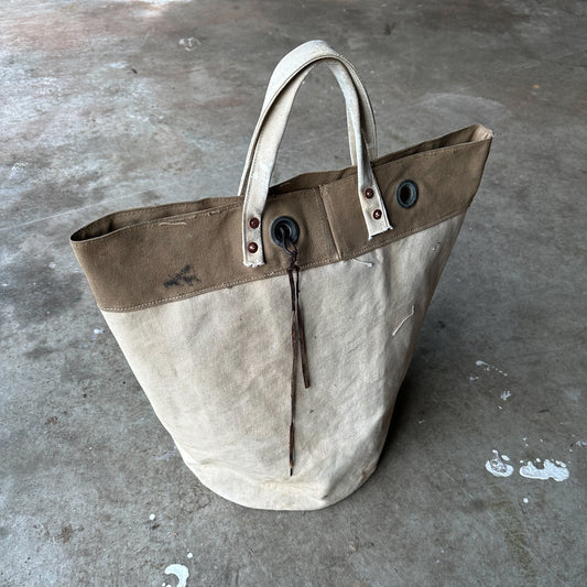 1940’s handmade Seabag tote