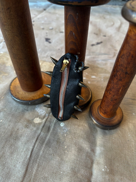 1940’s spike studded coin pouch