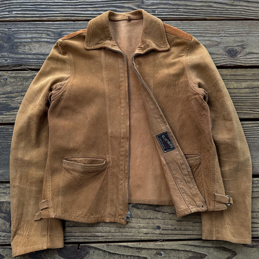 1930s summers Los Angeles suede leather jacket