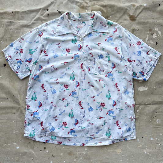 1950’s Springmaid fabric shirt