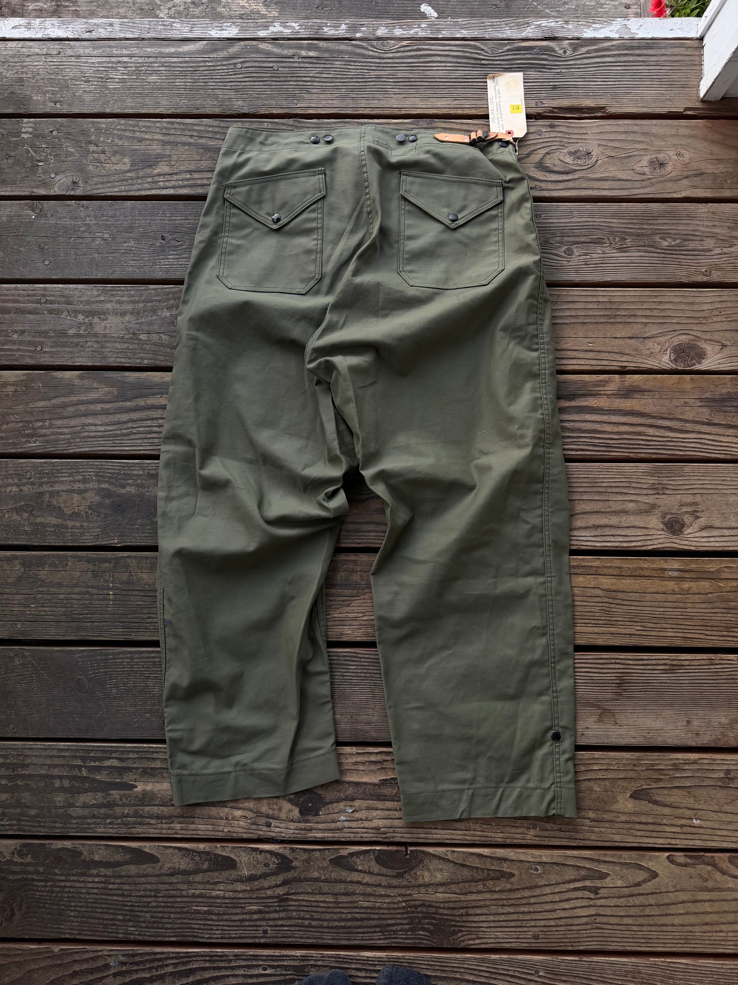Deadstock 80’s military fireman’s pants
