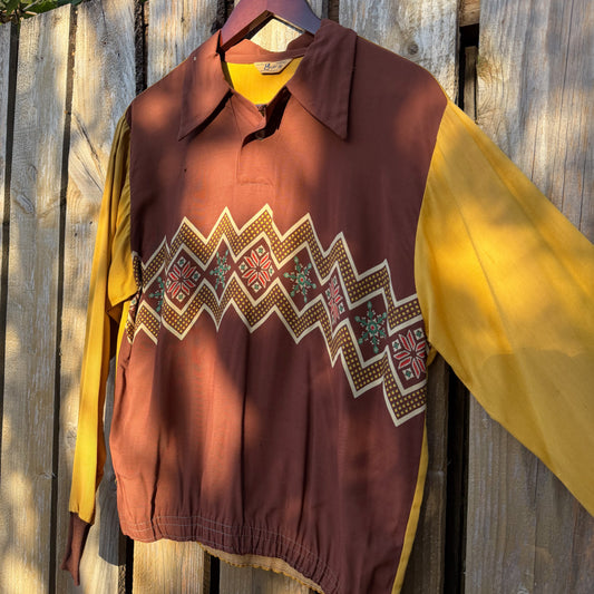 1950’s atomic snowflake shirt