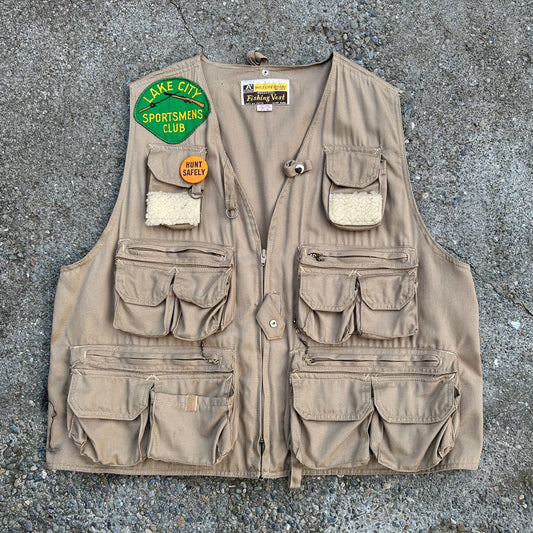 1970’s utility style fishing vest