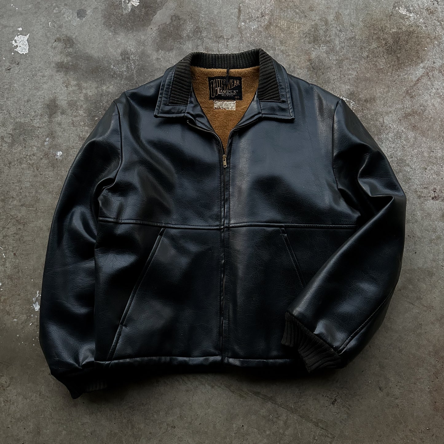 1960’s vinyl leather jacket