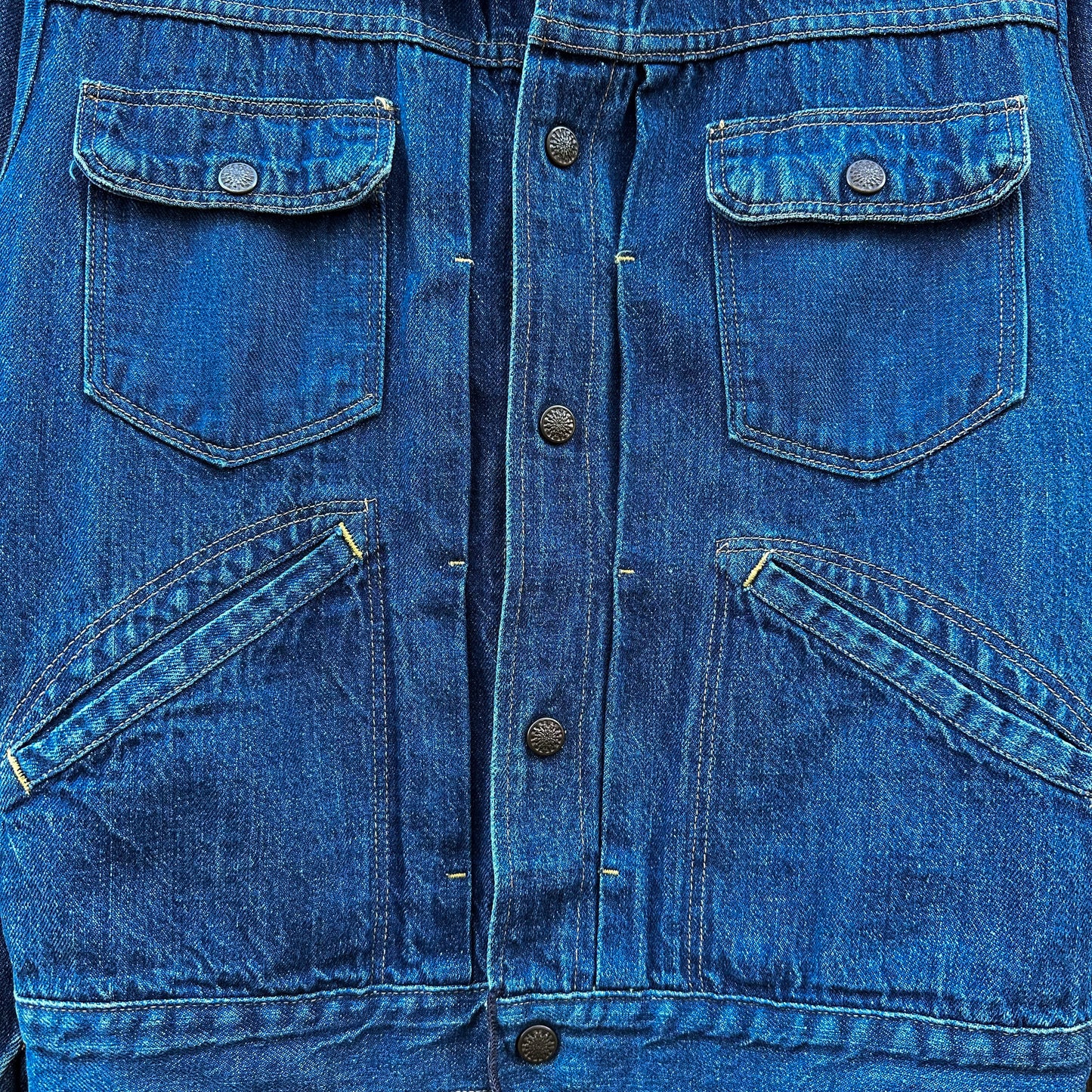 1960’s Bar C pleated denim jacket