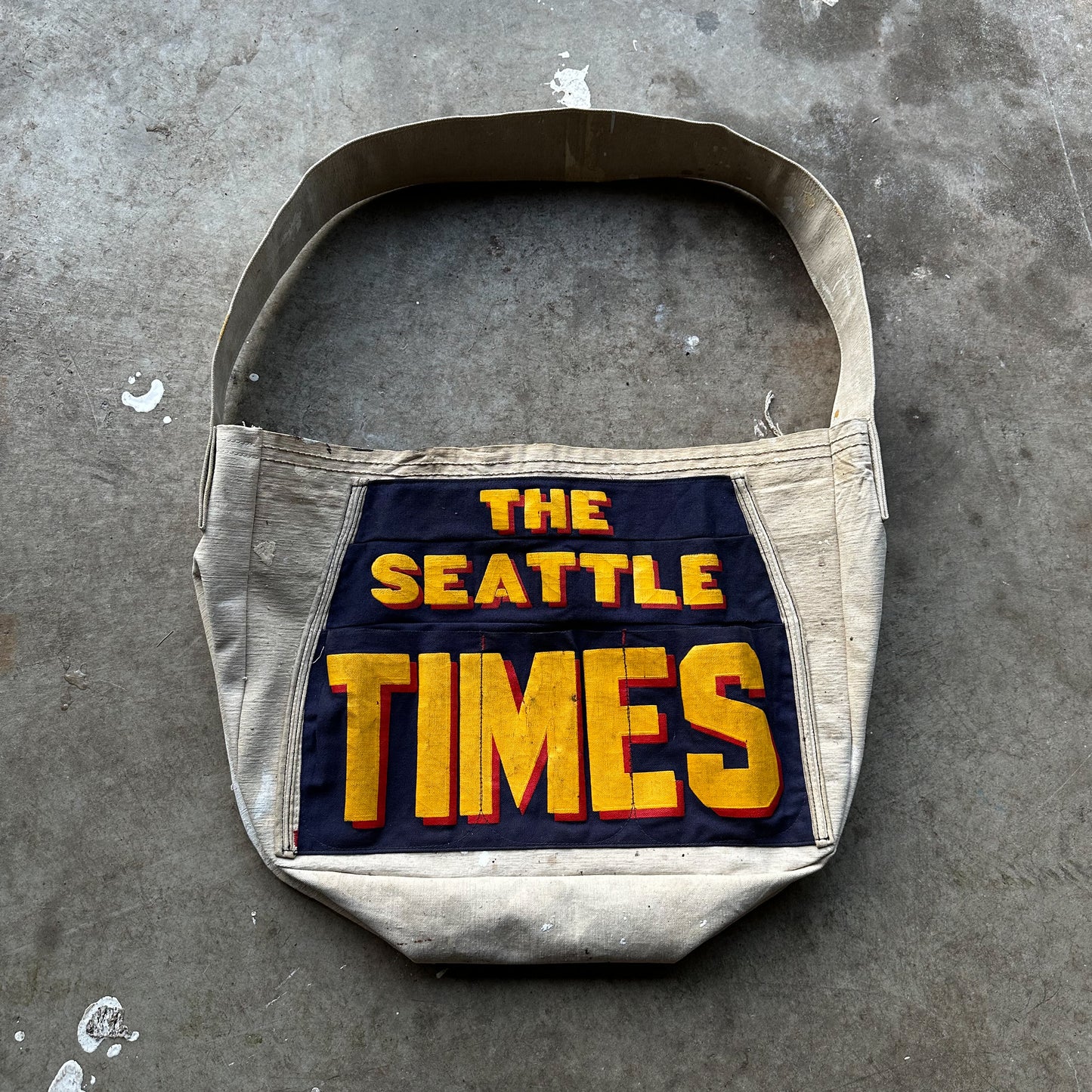 Handmade 1950’s style newspaper bag