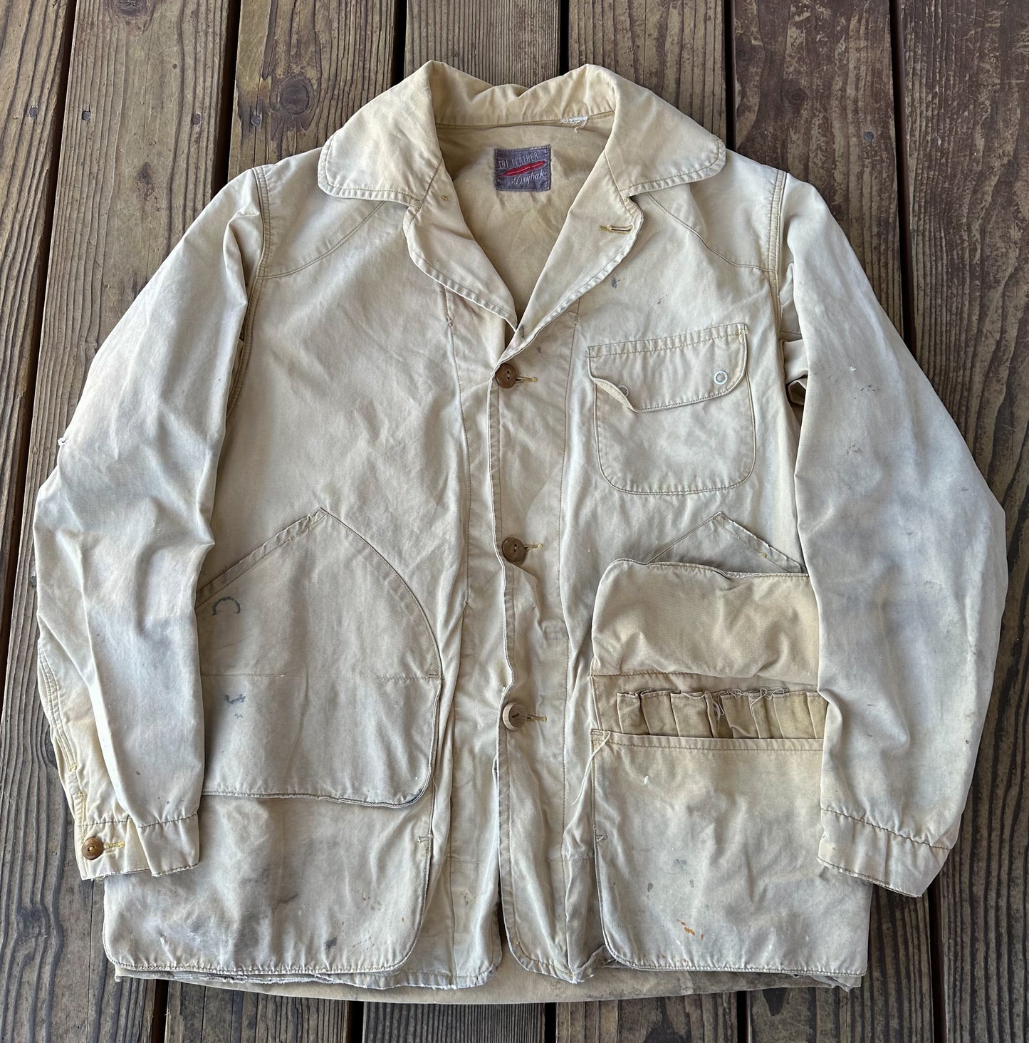 40’s/50’s faded “the feather” hunting jacket