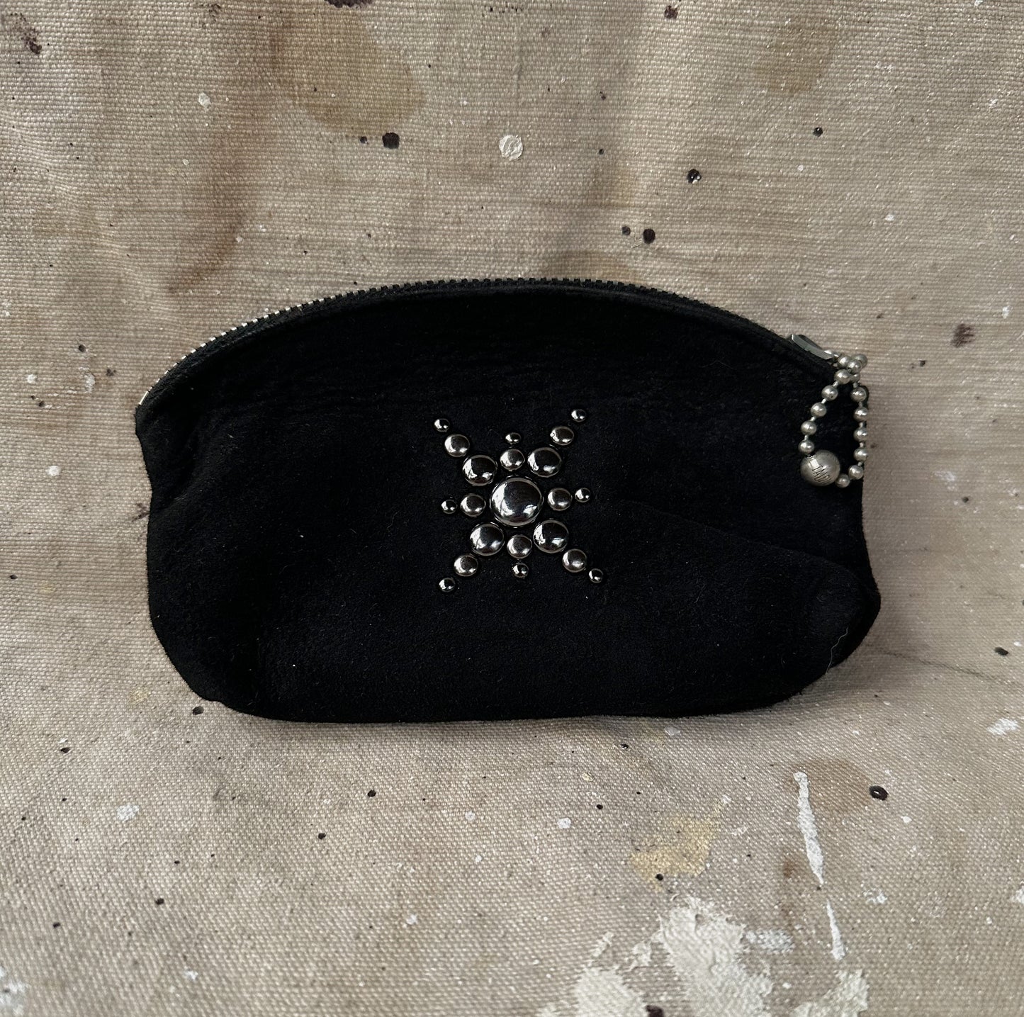 Studded 1930’s pigskin wallet